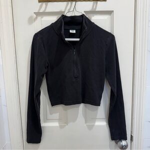 Aritzia sunday best half-zip long sleeve